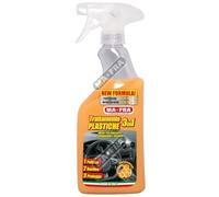 Ma-Fra, Tratamiento para Plásticos 3en1, Limpia, Revitaliza y Protege los Interiores del Coche, Creando una Barrera UV, Tamaño 500ml
