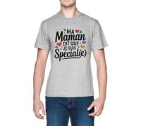 Ma Maman Dit Que Je Suis Spécial(E) Grey Men's T-Shirt tee