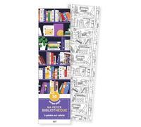 Ma petite bibliothèque: 50 marque-pages à peindre ou à colorier