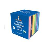 Ma petite bibliothèque de l'éveil à la foi: Coffret avec 6 livres : Enfant de la création ; Noël, Noël ! ; Le royaume de Dieu ; Le bon berger ; Notre Père ; Je vous salue Marie (Maïte Roche éveil)