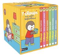 Ma petite bibliothèque T'choupi: Contient 6 livres : T'choupi aime maman ; T'choupi aime papa ; T'choupi aime sa petite soeur ; T'choupi aime mamie ; T'choupi aime papi; T'choupi aime doudou