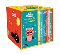 Ma petite boîte à comptines: Coffret en 6 volumes : Une souris verte ; La famille tortue ; Coucou hibou ; La fourmi m'a piqué la main ; Une poule sur un mur ; Petit escargot