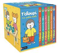 Ma petite école T'choupi: Contient 6 livres : T'choupi découvre les lettres ; T'choupi découvre les formes ; T'choupi découvre les couleurs ; T'choupi ... les chiffres ; T'choupi découvre l'anglais