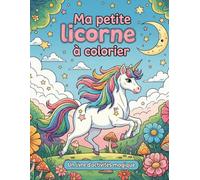 Ma petite licorne à colorier