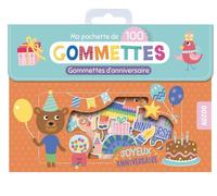 MA POCHETTE DE 100 GOMMETTES D'ANNIVERSAIRE (Ma pochette de gommettes)
