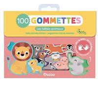 MA POCHETTE DE 100 GOMMETTES - LES BÉBÉS ANIMAUX (Ma pochette de gommettes)