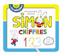 Ma première ardoise Simon Chiffres: Inclus un feutre avec un effaceur !