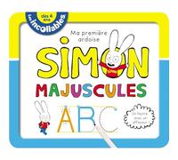 Ma première ardoise Simon Majuscules: Inclus un feutre avec un effaceur !