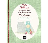 Ma première bibliothèque Montessori: Caresse le chat ; La couleur du ciel ; Je t'aime