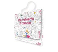 Ma valisette à colorier Disney Princesses: Avec un livre de coloriage Mon coloriage de princesse, un livre d'autocollants Mes autocollants de princesses et un livre Habille les princesses