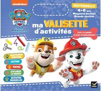 Ma valisette d'activités Paw Patrol: Maternelle Moyenne section, Grande section