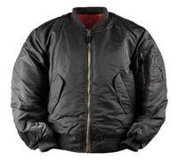 MA1 Chaqueta Piloto Negra Bomberjacke Reversible Blouson US Pilotenjacke XS-5XL