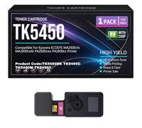 MA2600cfx MA2600cwfx Cartuchos de tóner TK5450 TK5450BK TK5450C TK5450M TK5450Y Tóner para Kyocera ECOSYS PA2600cwx PA2600cx Impresoras con Chip