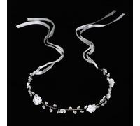 Maahongh Diadema dorada para niña, corona de flores para niñas, accesorio para el cabello, diadema para boda, coronas para bodas, fiestas, fotografía de primera comunión