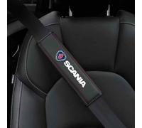 MAALLOP 2 Coche Almohadillas Compatible para Cinturón de Seguridad, Compatible para Scania K250 K280 K310 K320 K490 Accesorios de Diseño Interior