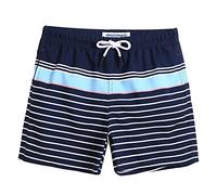 MaaMgic Bañador Niño Ropa de Baño para Niño Secado rápido Interior de Malla Short de Natación Estampado,Azul Marino Galaxia,5-6 años