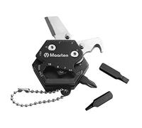 Maarten Mini herramienta multifunción EDC llavero, actualización 14 en 1, pequeña bolsa portátil, herramienta multifuncional, mini llavero multiherramienta con juego de destornilladores