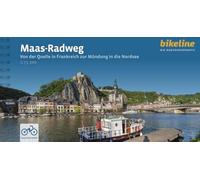 Maas Radweg Von der Quelle zur Mündung in die Nordsee: Von der Quelle in Frankreich zur Mündung in die Nordsee, 1.080 km, 1:75.000, GPS-Tracks ... Übernachtungsverzeichnis (Radtourenbücher)