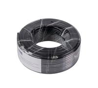MAAS RG 58-C/U ECO - Cable coaxial (25 m, conductor interno de cobre, 25 m), color negro