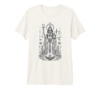 Maat Pluma Verdad Antiguo Egipcio Equilibrio Mito Arte Camiseta Premium