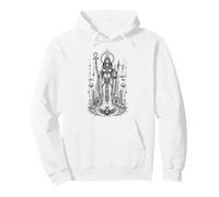 Maat Pluma Verdad Antiguo Egipcio Equilibrio Mito Arte Sudadera con Capucha