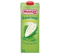 Maaza Soursop Guanabana Fruit Drink - Bebida de frutas para disfrutar de 12 x 1 l
