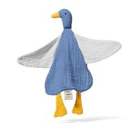 Mababu dudu Bebe Recien Nacido, doudou Bebe - Muselina de algodón orgánico Gots - Ultra Suave y Transpirable - Dou dou para Bebe 100% Seguro - Perfecto Regalo en Caja Premium - Hecho a Mano con Amor