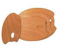 Mabef M.Paleta Mad. Ovalada 30x40CM, Madera, 30 x 40 x 0,4 cm