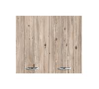 Mabel Armario de cocina suspendido, con 2 puertas y 1 estante mueble de cocina de madera noblecida, mueble de baño suspendido, acabado de madera, fácil de montar, mueble de baño, ahorro de espacio, 80