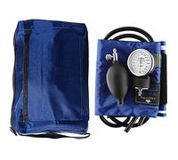 MABIS MatchMates Aneroid Sphygmomanometer Manual Blood Pressure Monitor Kit with Calibrated Nylon Cuff and Carrying Case, Royal Blue