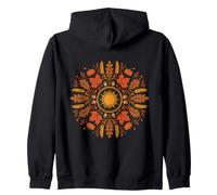 Mabon Celebración Pagana Rueda Equinoccio Otoño del Año Sudadera con Capucha