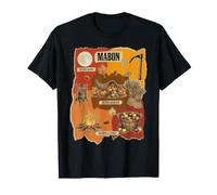 Mabon Segunda Rueda De Cosecha del Año Equinoccio De Otoño Camiseta