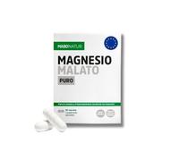 MABONATUR - Malato de Magnesio 400 mg - 80 Cápsulas Veganas - Complemento Alimenticio de Magnesio Malato Orgánico - Alta Biodisponibilidad - Ayuda a la Función Muscular y Energía