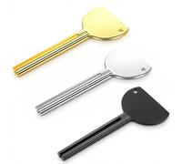Mabor 3 herramientas exprimidoras de tubo de pasta de dientes, de acero inoxidable, metal de pasta de dientes, exprimidor de llaves, rodillo, dispensador de tubos, herramientas para pintura, crema