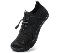 Mabove Escarpines Deportes Acuáticos para Hombre Mujer Zapatos de Agua para Buceo Surf Piscina Playa Natación(1922 Negro,44 EU)