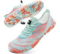 Mabove Zapatos acuáticos para mujer, hombre, mujer, secado rápido, para deportes, piscina, playa, esnórquel, buceo, lago, B Camouflage Moon, 38.5 EU