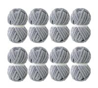 MABOZOO Paquete de 8 hilos de felpilla gruesos súper voluminosos para tejer a mano, hilo grande para manta gruesa, hilo de tejer de brazo grueso grande, hilo de felpa suave y esponjoso, hilo jumbo