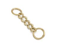 Mabta Cadena de extensión de bolsa, correa de cadena simple para bolso, extensor, correas de cadena de metal, cadenas de repuesto para bolso cruzado