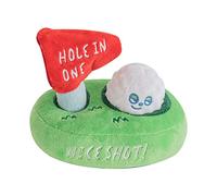 Mabta Snuffle - Juego de juguetes de golf de peluche para perros, juguete dispensador de golosinas, juguetes suaves para masticar para perros, fomentando la habilidad de búsqueda de alimentos, juguete