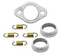 Mabutingti Junta de tubo de escape con muelle para Polaris Scrambler 500 Sportsman 400 450 500 2001-2014 Ranger 400 425 500 Hawkeye 400 Worker 500 con resorte
