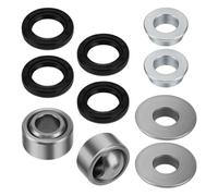 Mabutingti Kit de rodamientos del amortiguador trasero para Yama-ha YZ125 YZ250 YZ490 IT200 TT350 Tri-Z 250 Banshee Warrior 350 1983-2006 PWSHK-Y20-000