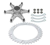 Mabutingti Kit piñón de eje trasero y soporte de buje para Yama-ha Raptor 660 YFM660R 2001-2005 5LP253860000 901160850700 2XJ254402100