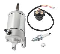 Mabutingti Motor de arranque & Relé & Bujía compatible con Honda TRX400EX 1999 2000 2001 2002 2003 2004 31200-HN1-000 35850-HM3-000