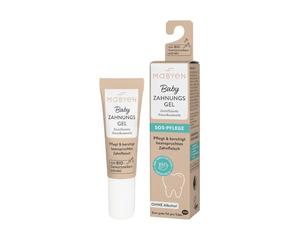 MABYEN Gel dental para bebés - Gel de encías inflamación de ingredientes naturales - Ayuda dental para el alivio inmediato de la dentición - Sin alcohol ni lidocaína 10 ml