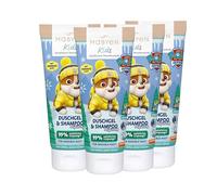 MABYEN Paw Patrol Winter Edition, Piña 3 en 1 Champú y Gel de Ducha Juego de 4
