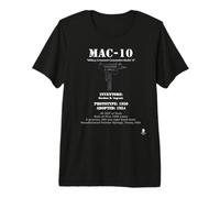 MAC-10 - Invención e Historia Camiseta Premium