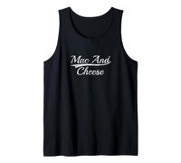 Mac and Cheese Vintage Varsity Aesthetic Retro Classic Style Camiseta sin Mangas