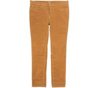 MAC Angela Pantalones de Pana Vaqueros Elásticos Slim Fit Recto Leg Mujer Braun