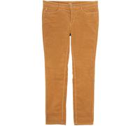 MAC Angela Pantalones de Pana Vaqueros Elásticos Slim Fit Recto Leg Mujer Braun