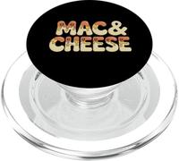 Mac & Cheese Cheesy Goteo Retro Estilo De Dibujos Animados PopSockets PopGrip para MagSafe